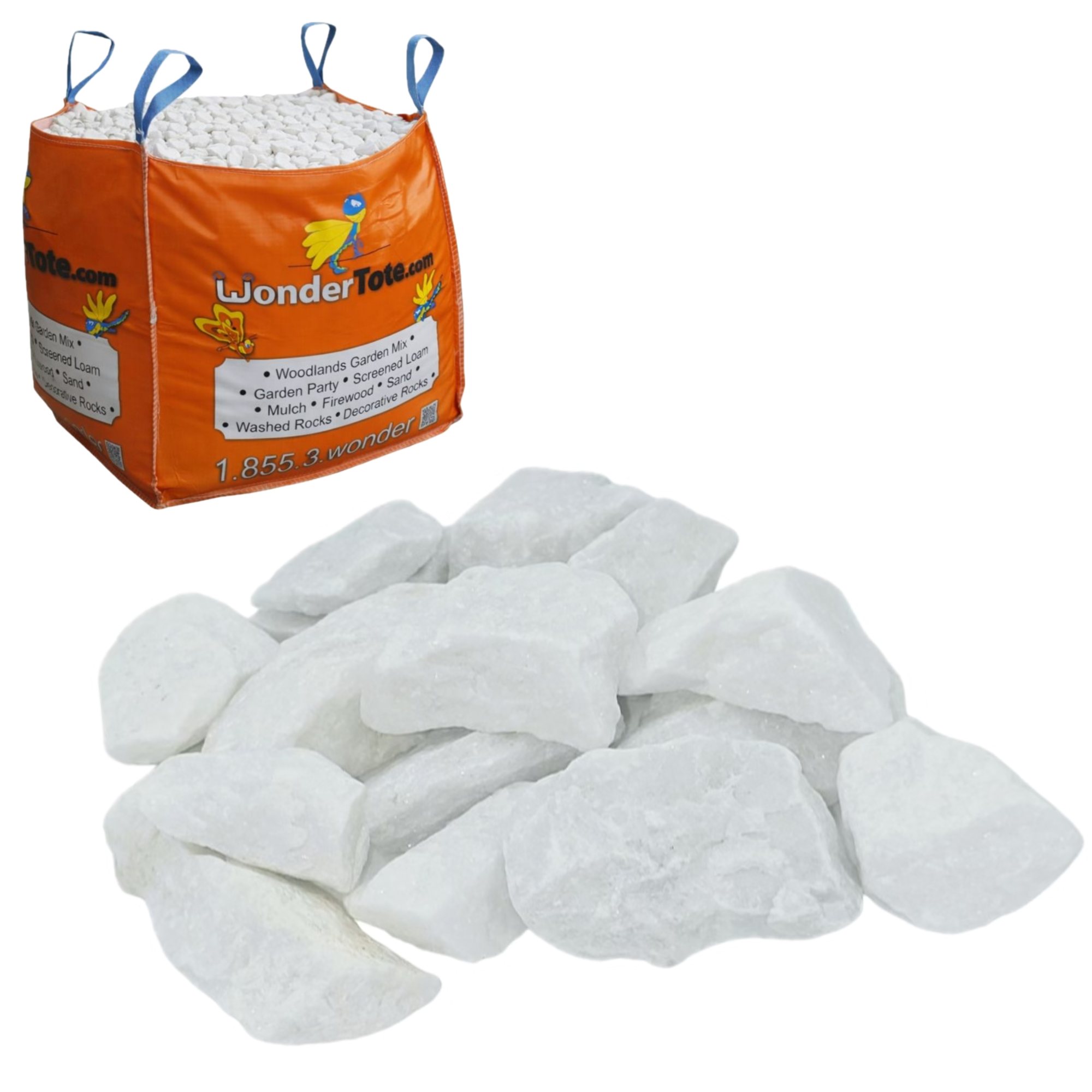 Crystal White 3/4″ (25mm)