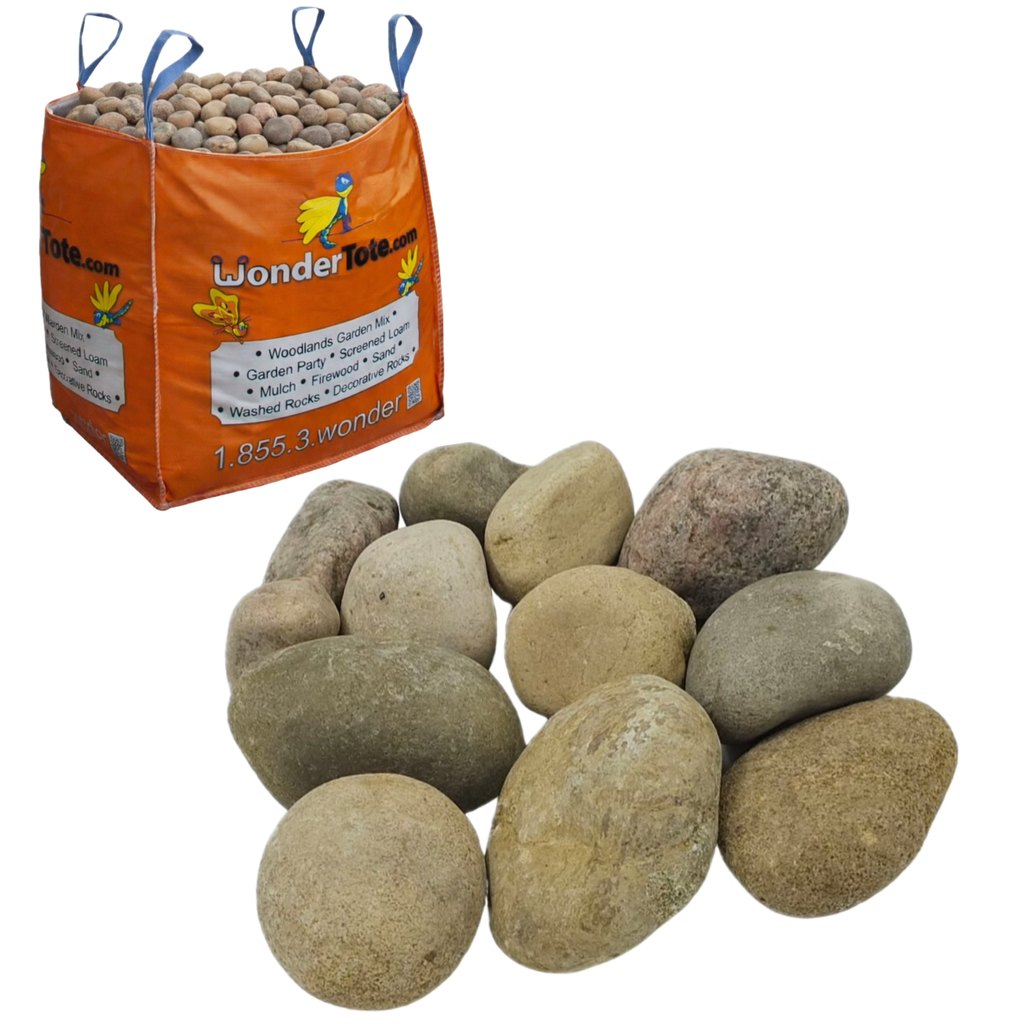 Washed Round Rock 1 1/2″ (40mm) *Pea Gravel*