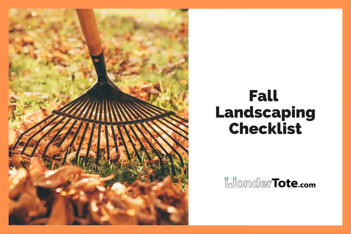 Fall Landscape Checklist